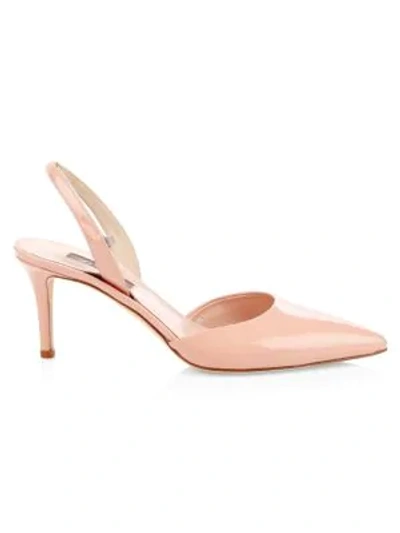 Sjp By Sarah Jessica Parker Women's Bliss Patent Leather Slingbacks In Pink