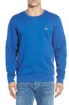 Lacoste 'sport' Crewneck Sweatshirt In Navy