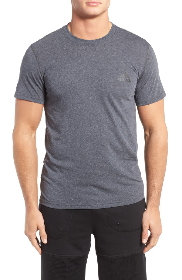 Adidas Originals Ultimate T-shirt In Dark Grey Heather | ModeSens