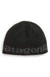 Patagonia Knit Cap In Black/ Black