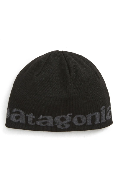 Patagonia Knit Cap In Black/ Black