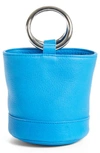 Simon Miller Bonsai 15 Calfskin Leather Bucket Bag - Blue In Blue Paradise