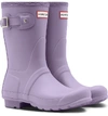 Hunter Original Short Waterproof Rain Boot In Thundercloud