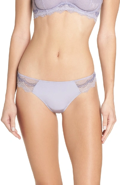 B.tempt'd By Wacoal Wink Worthy Thong In Lavender Aura
