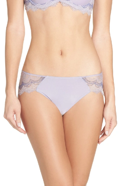 B.tempt'd By Wacoal Wink Worthy Bikini In Lavender Aura