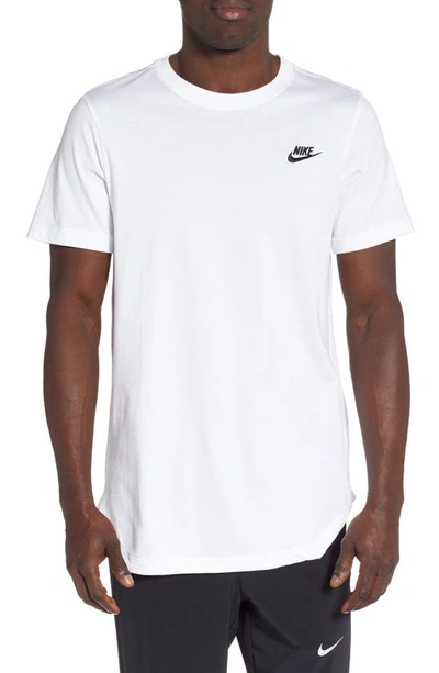 Nike Nsw Futura T-shirt In White/ Black