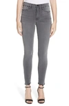 Frame Le High Ankle Skinny Jeans In Dunaway
