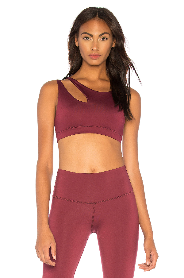 alo yoga peak bra