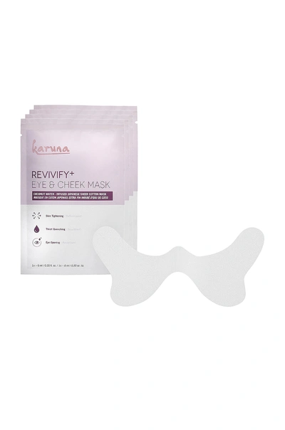 Karuna Revivify+ Eye And Cheek Mask 4 Pack In N,a