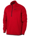Nike Therma Quarter-zip Top In Uni Red