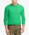 Polo Ralph Lauren Men's Cashmere Crew Neck Sweater In Course Green