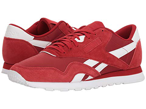 reebok classic nylon red