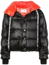 Proenza Schouler Pswl Reversible Hooded Quilted-shell Jacket In Black