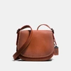 Coach Saddle Bag 23 In Burnished Glovetanned Leather In Brown