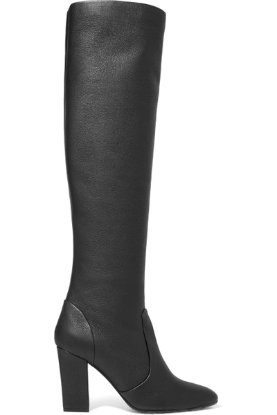 Giuseppe Zanotti Textured-leather Knee Boots | ModeSens