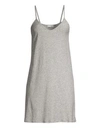 Skin Sexy Pima Cotton Slip In Heather Grey