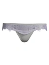 Les Coquines Delphine Thong In Grey