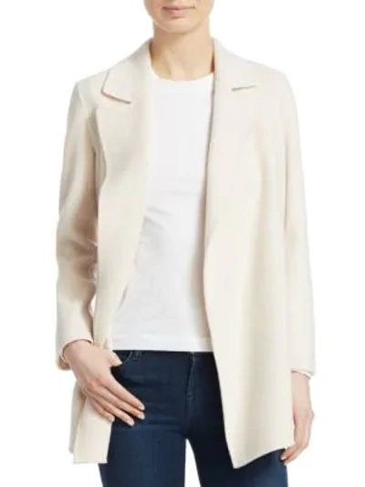 Theory Clairene Wool & Cashmere Jacket In Buttercream