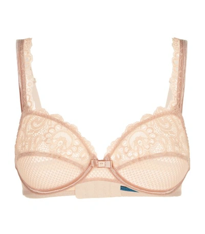 Maison Lejaby Gaby Full Cup Bra In Smokey Pink
