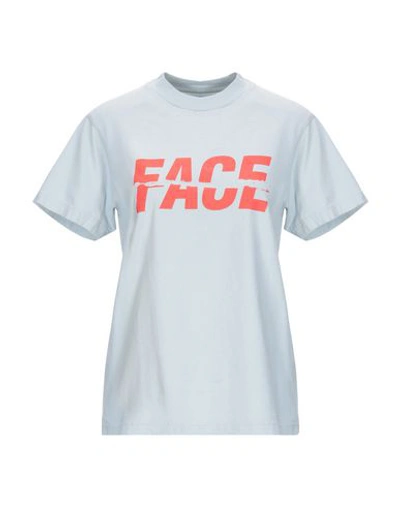 Facetasm T-shirts In Light Grey