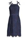 Lilly Pulitzer Kayleigh Lace Sheath Dress In True Navy