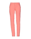 Trussardi Jeans Pants In Salmon Pink