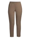 Lafayette 148 Stanton Wool Pants In Nougat