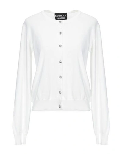 Boutique Moschino Cardigan In White
