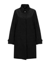 Aspesi Overcoats In Black