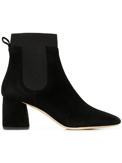 Gianna Meliani Square-toe Ankle Boots - Black