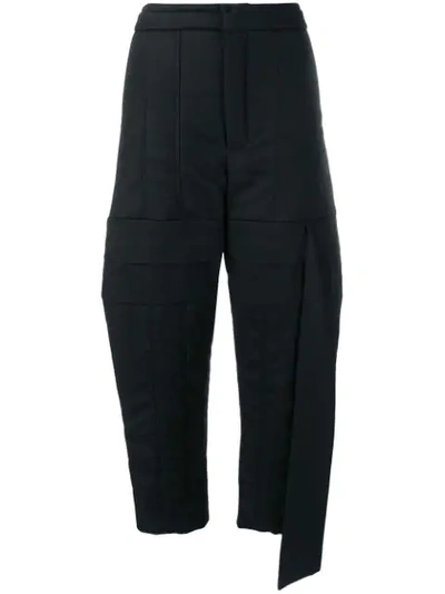 Chalayan Padded Trousers In Black