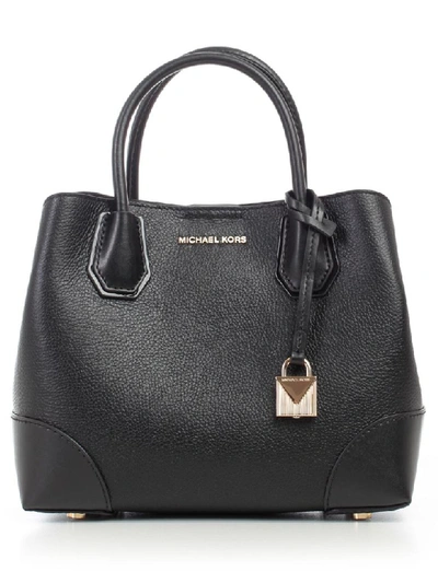 Michael Michael Kors Mercer Gallery Small Tote In Black