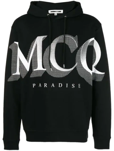 Mcq By Alexander Mcqueen Men's Hoodie Sweatshirt Sweat Paradise In Black