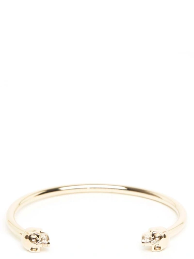 Alexander Mcqueen Cuff In Gold