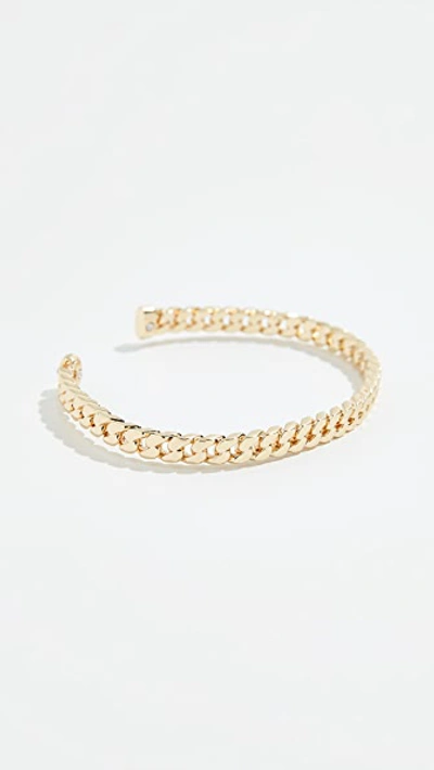 Shashi Lauren 18k Goldplated Cuff Bracelet