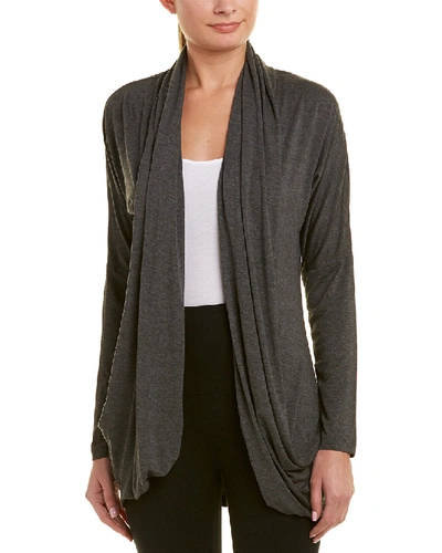 Fleur't Dolman Wrap Robe In Grey