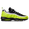 Nike Men's Air Max 95 Premium Casual Shoes, Yellow - Size 11.0