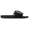 Champion Men's Ipo Chenille Slide Sandals In Black Size 10.0