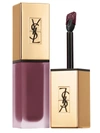 Saint Laurent Tatouage Couture Liquid Matte Lip Stain In Purple