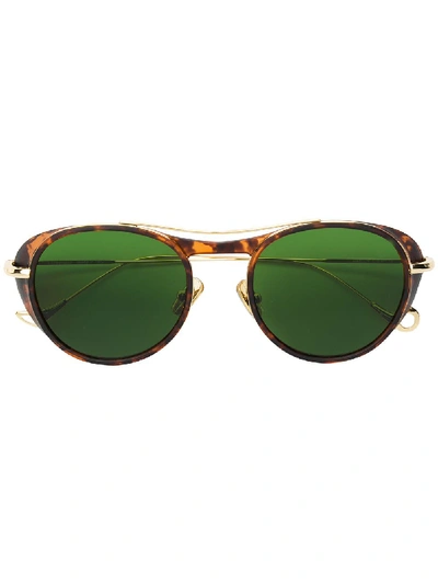 Eyepetizer Marlon Sunglasses - Gold In Multi