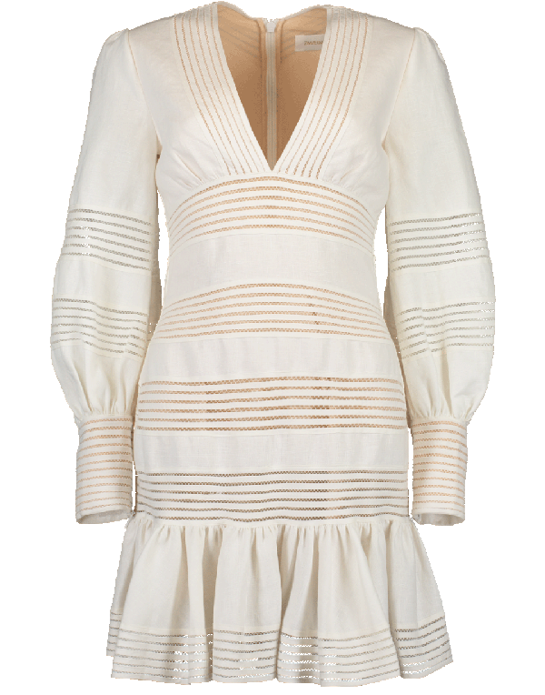 zimmermann corsage linear dress