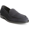 Allen Edmonds Mercer Penny Loafer In Dark Navy Suede