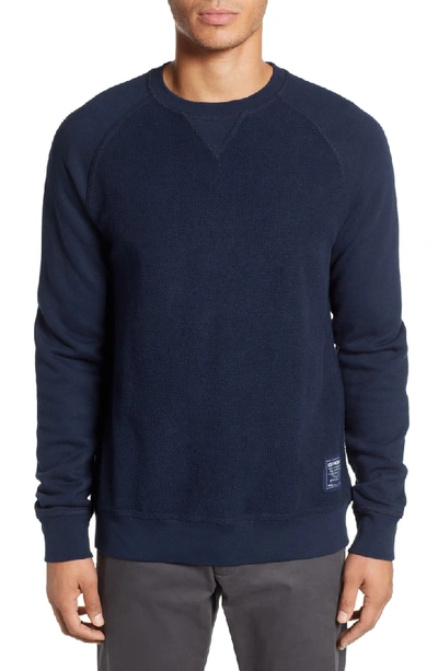 Southern Tide Cliff Cottage Fleece Pullover In True Navy