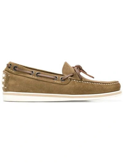 Car Shoe Classic Boat Shoes In Green