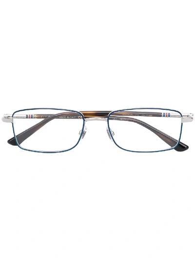 Gucci Eyewear Rectangular Frame Glasses - Brown