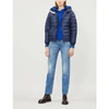 Canada Goose Camp Shell-down Jacket In Admiral Blue/black