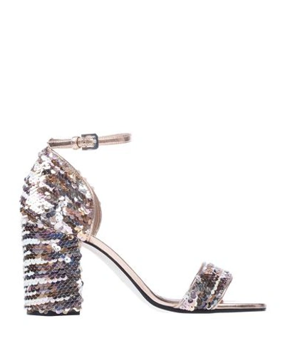 Pollini Sandals In White