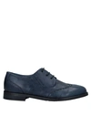 Alexander Hotto Laced Shoes In Dark Blue