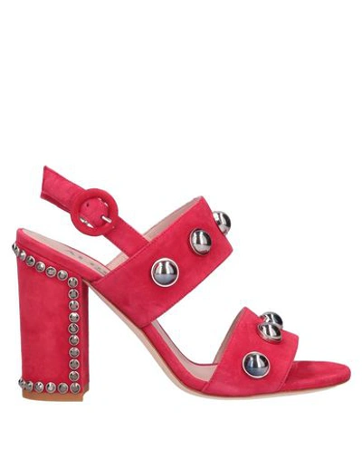 Alberto Gozzi Sandals In Red