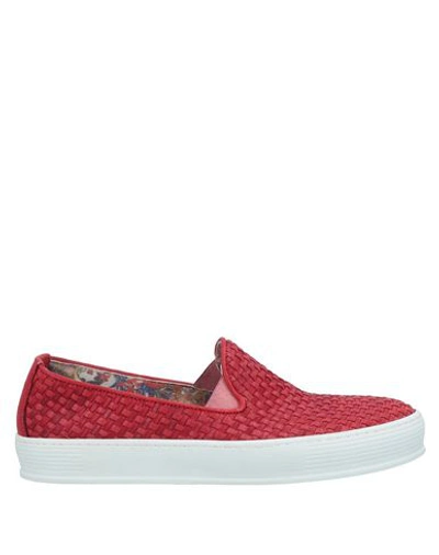 Yab Sneakers In Red